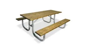image of 8' DOUBLE SIDED EXTRA HEAVY DUTY ADA TABLE