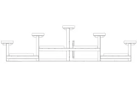 image of Tennis Court Bleachers